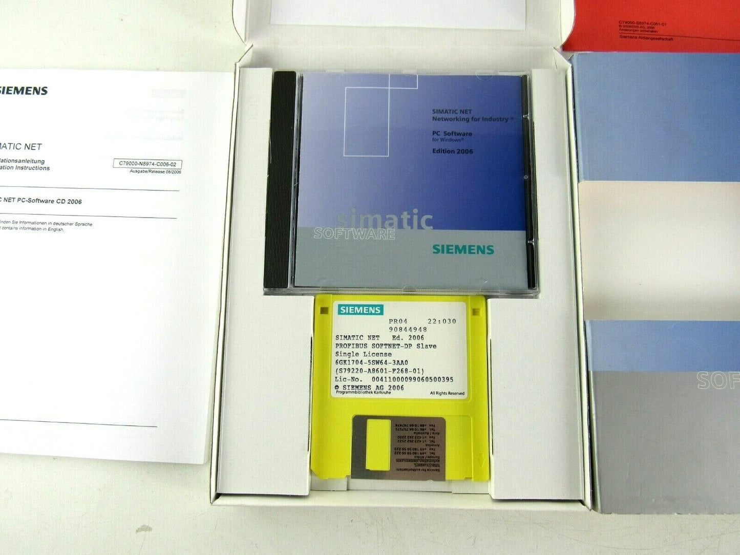 Siemens 6GK1704-5SW64-3AA0 Software simatic net pb softnet dp slave 2006