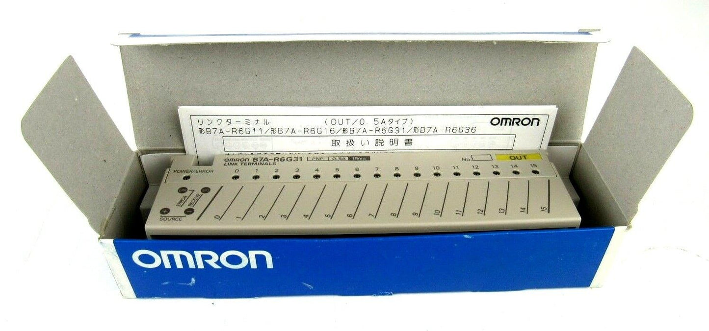 New boxed Omron B7A R6G31 Link Terminal Terminals