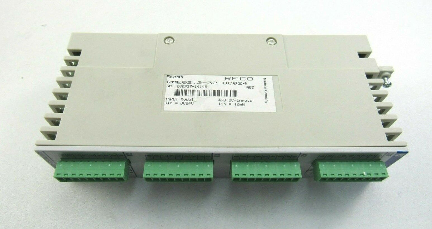 REXROTH RME02.2-32-DC024 INPUT MODUL DC24V R911280937 New