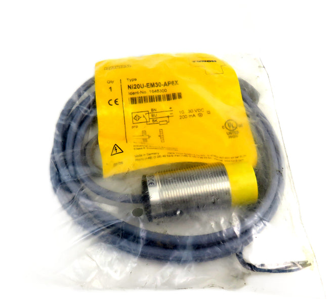 TURCK  Ni20U-EM30-AP6X, 10-30VDC, 200mA 1646300    New