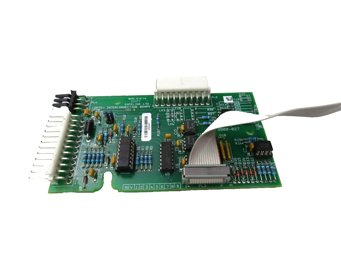 SAFELINE  ISS 8  INTERCONNECTION BOARD  OPTO