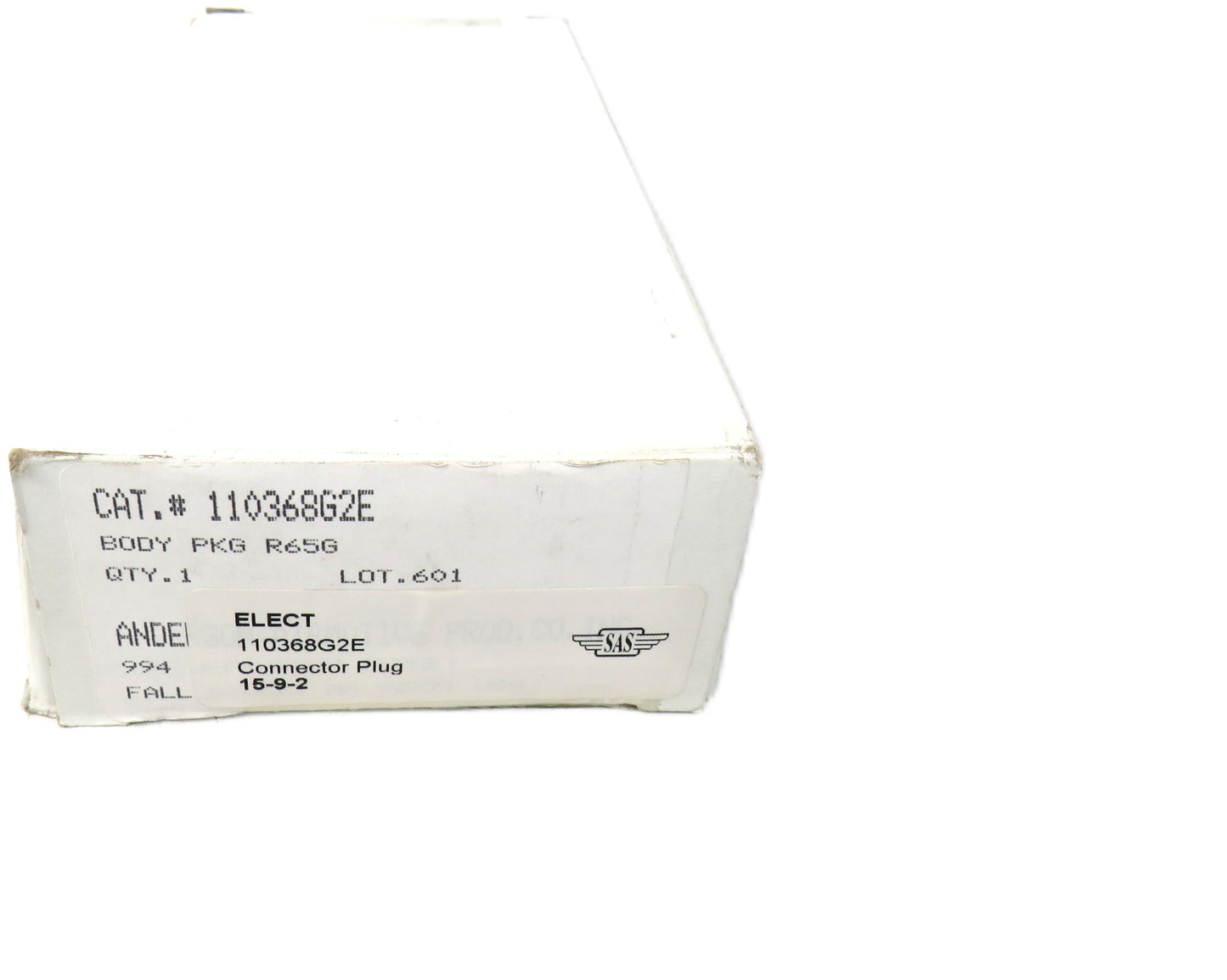 Anderson Airmotive Attachable R65G 110368G2E CONNECTOR PLUG    New