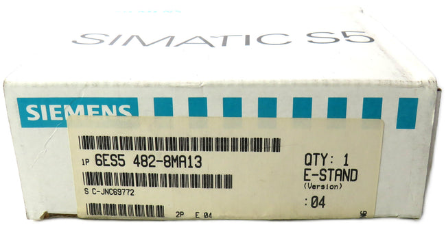 SIEMENS  6ES5 482-8MA13 6ES5482-8MA13    New