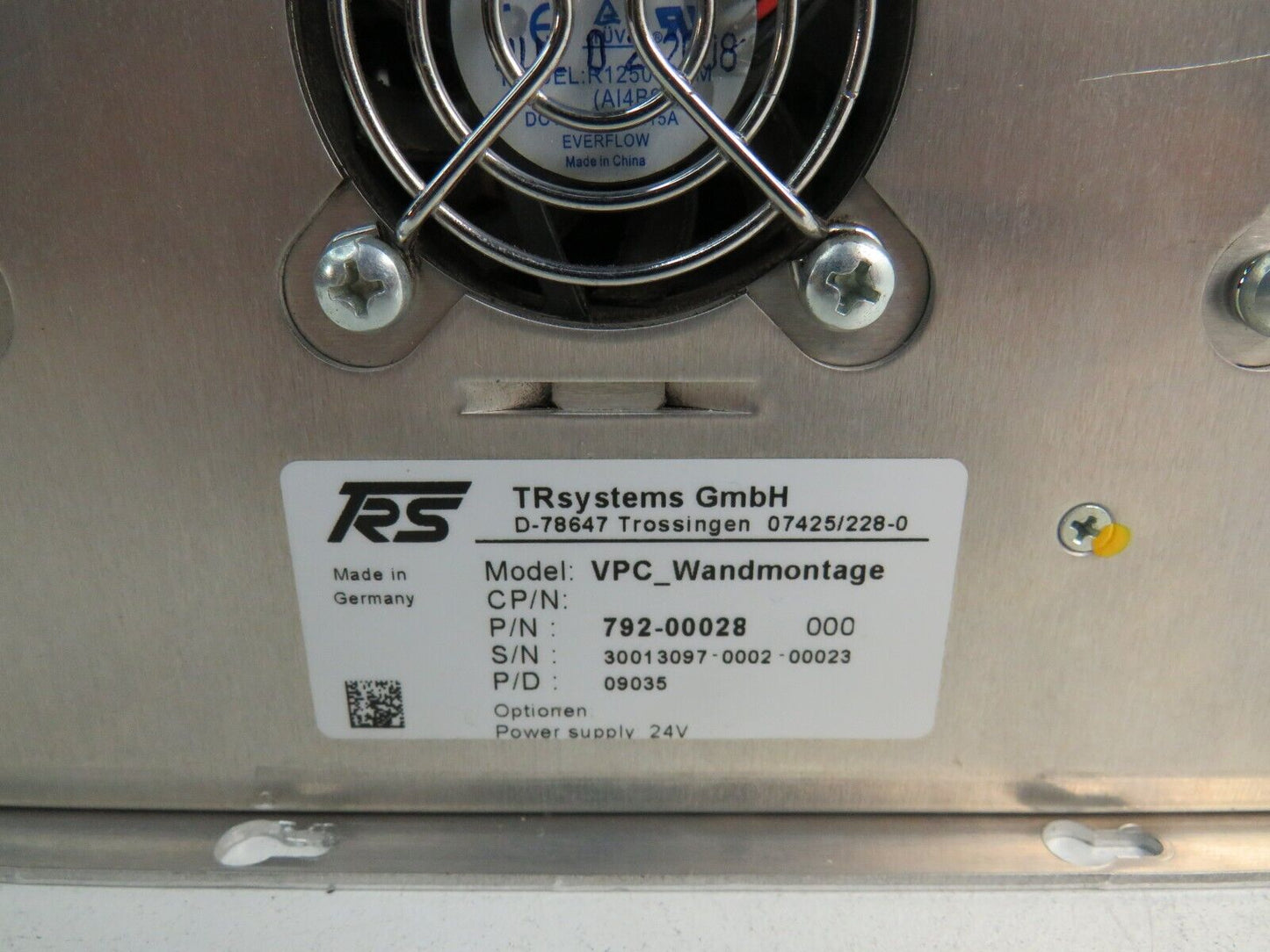 TRSYSTEMS  VPC  792-00028 CHEMSPEED IPC COMPACT  TR SYSTEMS  swingxl