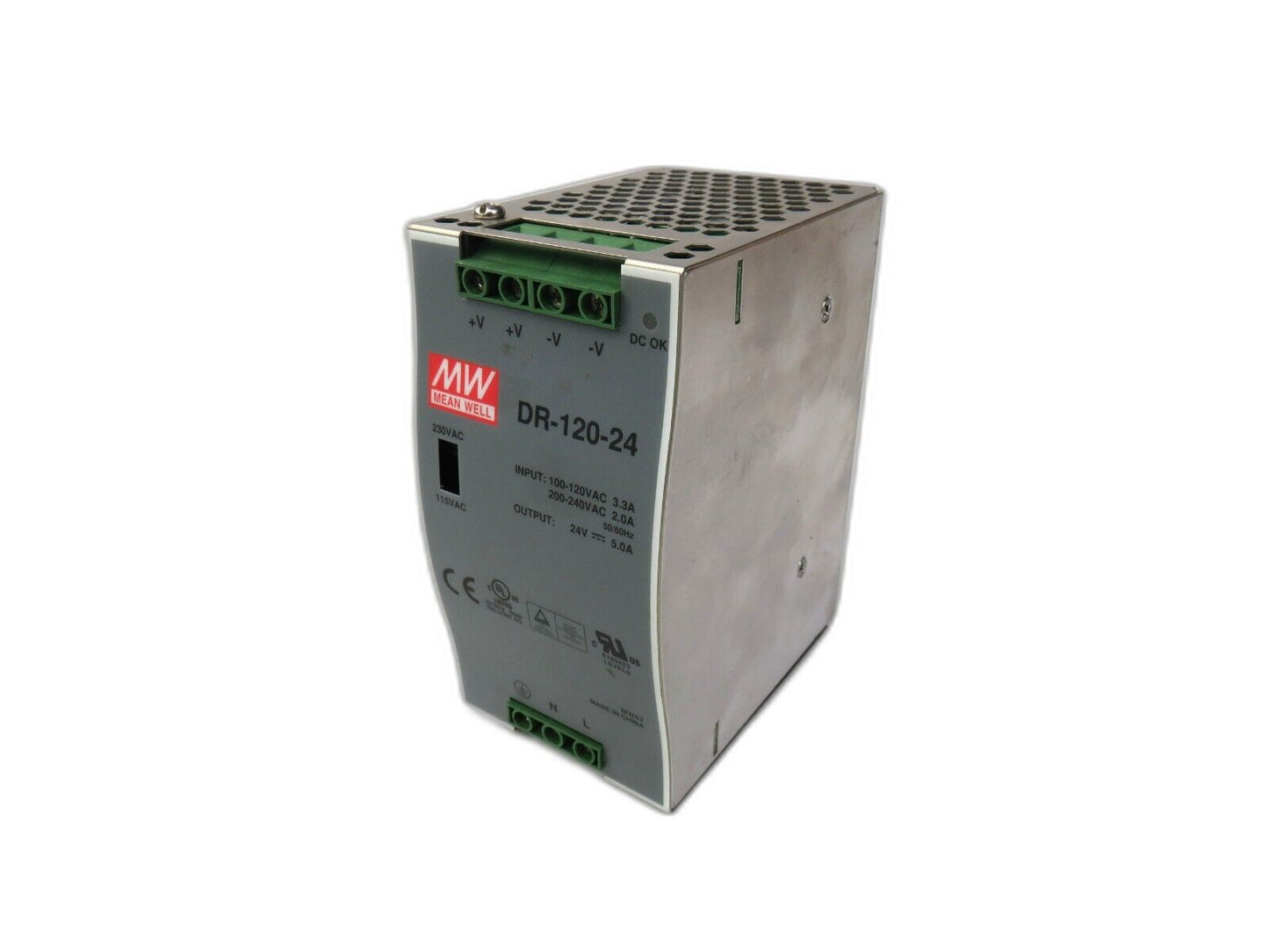 Mean Well MW DR-120-24 24V-5A DC OUTPUT