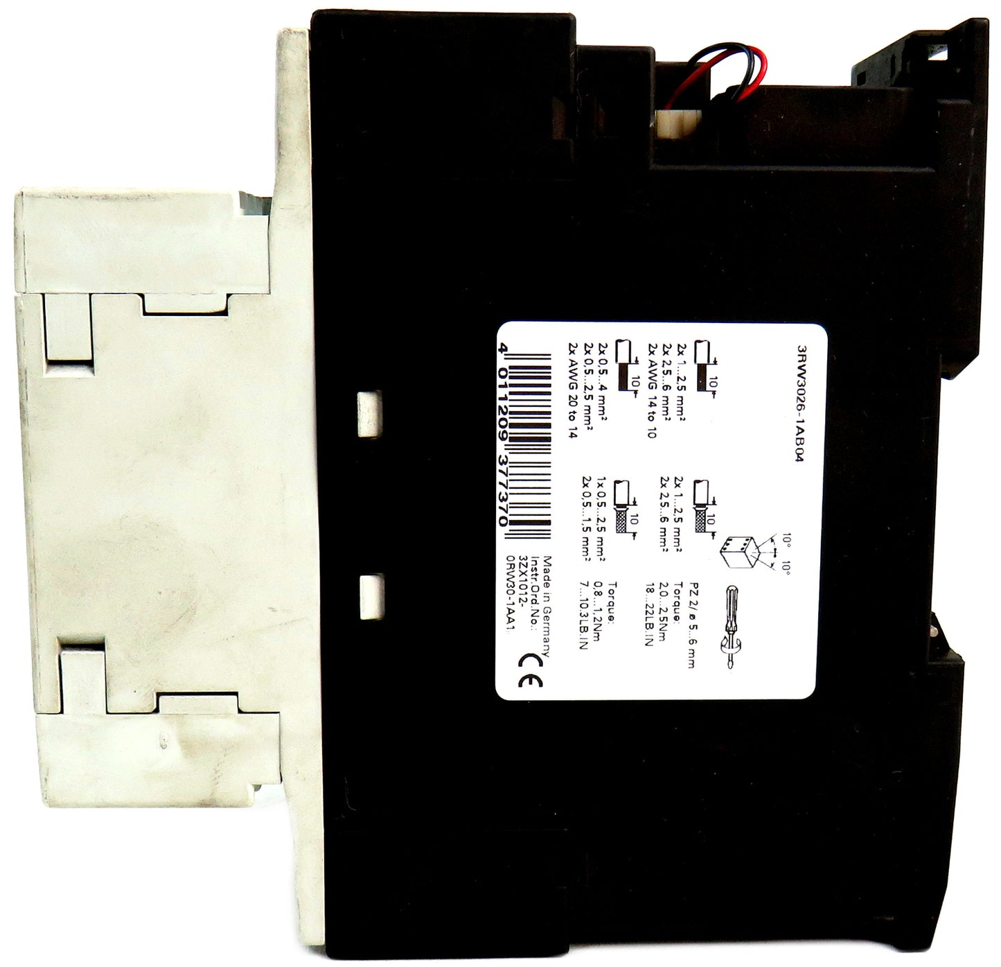 SIEMENS  3RW3026-1AB04 SIRIUS Soft Starter / 3RW30261AB04