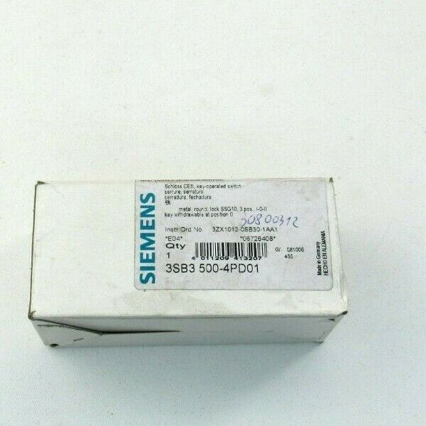 SIEMENS 3SB3500-4PD01