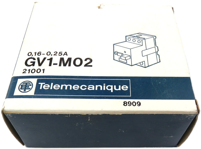 TELEMECANIQUE  GV1-M02 0,16-0,25A    New