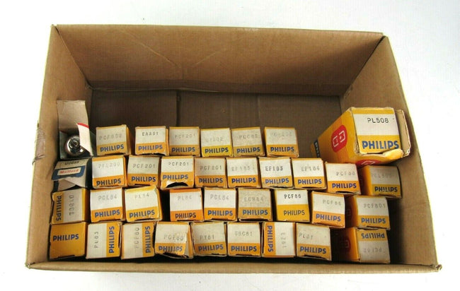 Lot of philips PCF PL tubes +35 tubes