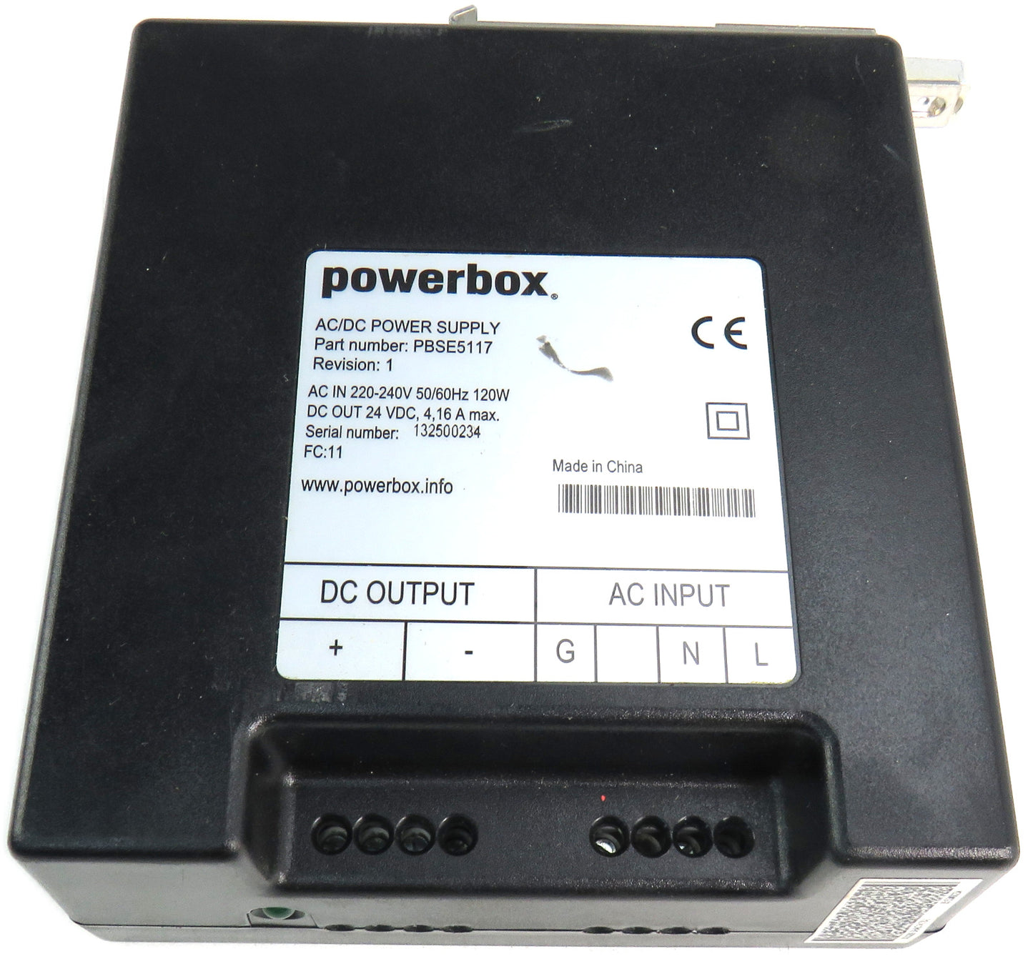 POWERBOX PBSE5117 POWERBOX