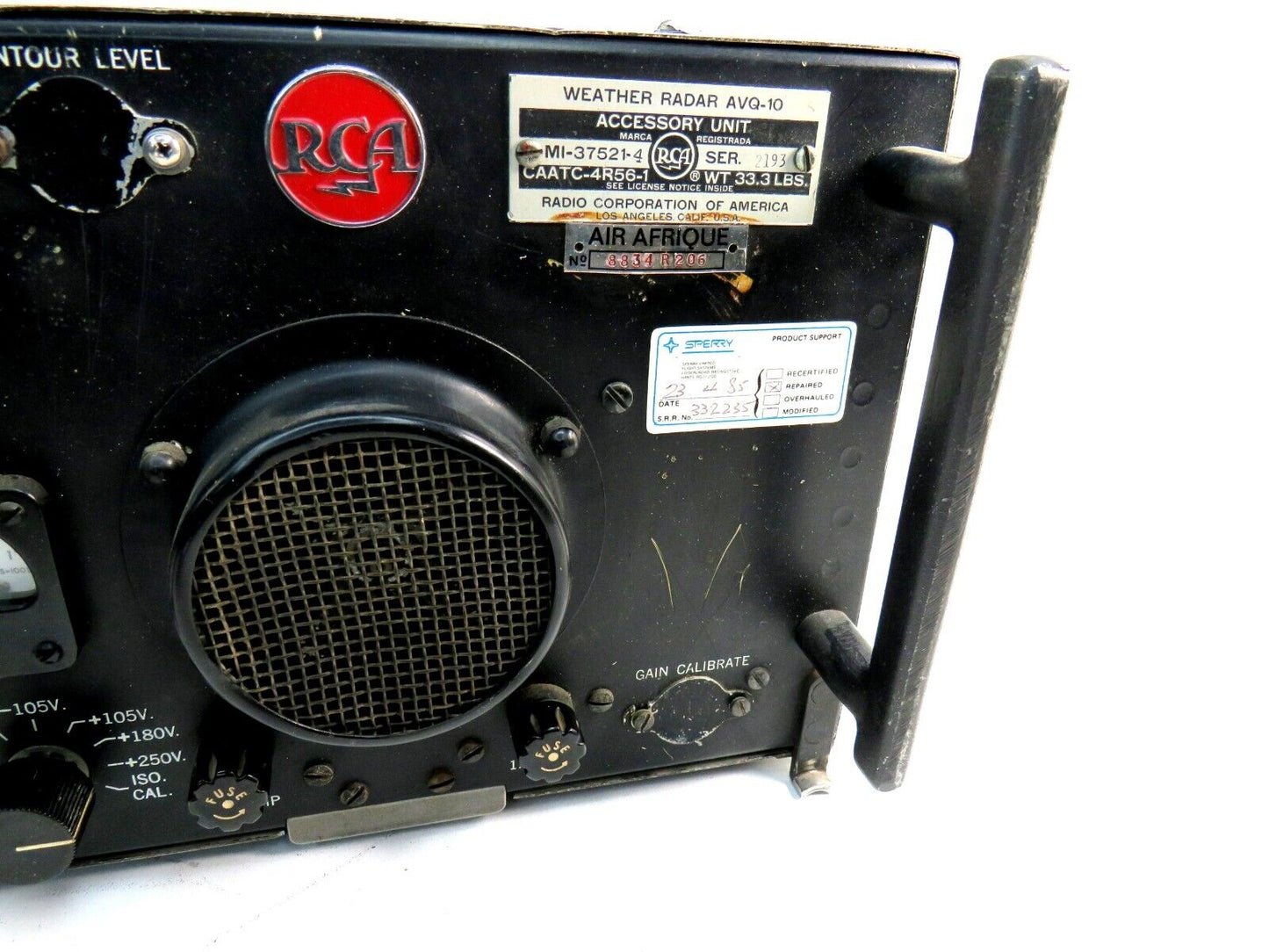 RCA  AVQ-10 MI-37521-4 ACCESSORY UNIT