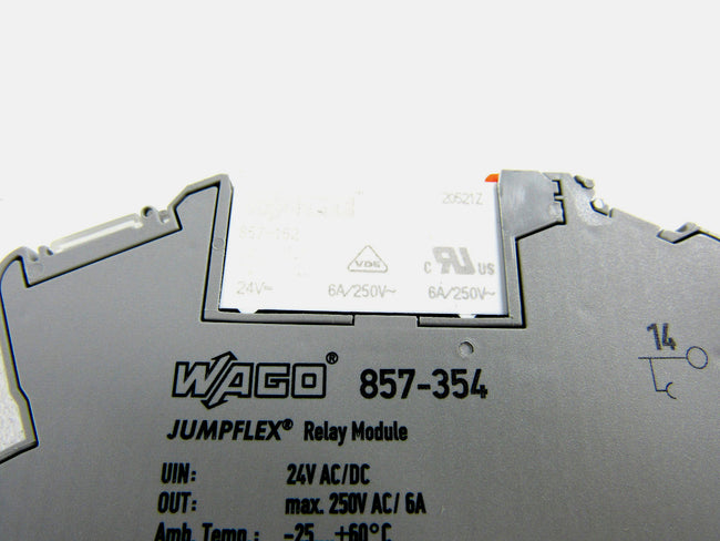 Wago  857-354 Jumpflex Relay Module + 857-152  Lot of 11