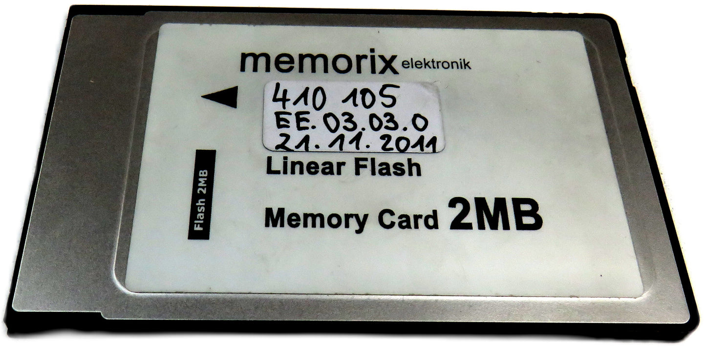 Memorix elektronik  FCL002M-20C-00-01A4-A002K  flash card B&R 2MB