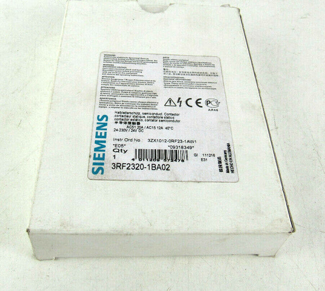 Siemens SIRIUS 3RF2320-1BA02 3RF2 320-1BA02