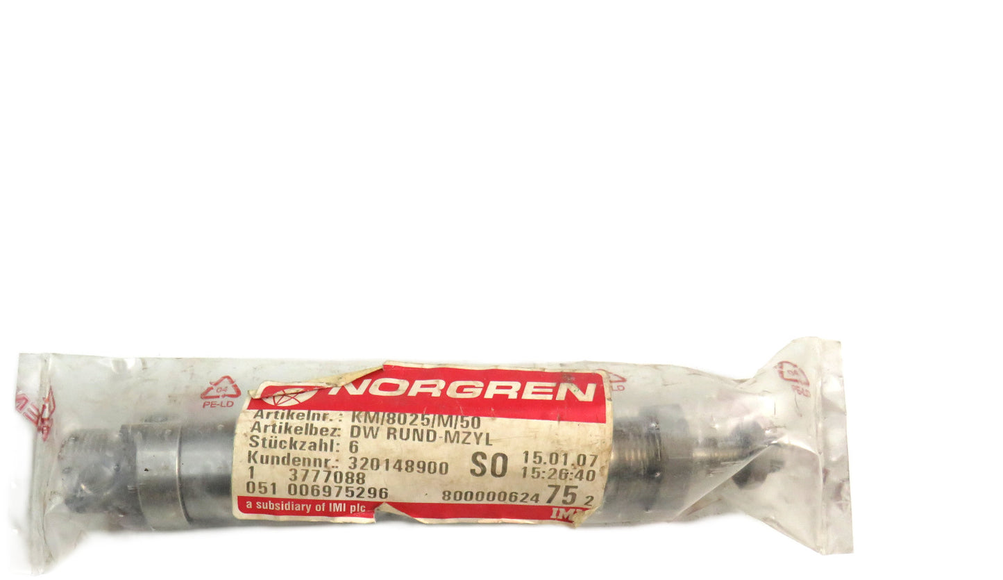 Norgren  KM/8025/M/50 STAINLESS STEEL CYLINDER    New