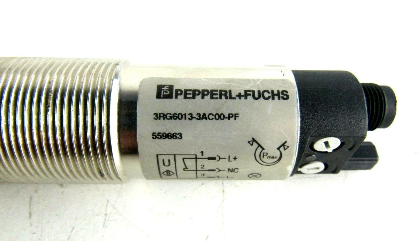 PEPPERL & FUCHS 3RG6013-3AC00-PF / 3RG60133AC00PF sensor