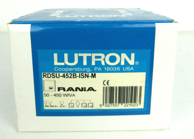 Lutron RDSU-452-ISN-M Rania Silver dimmer switch