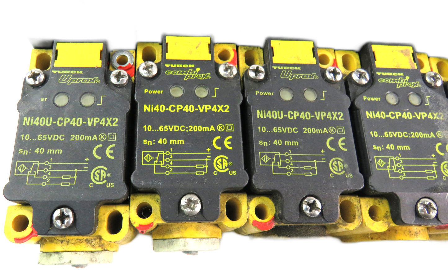 TURCK  NI40U-CP40-VP4X  Lot of 6