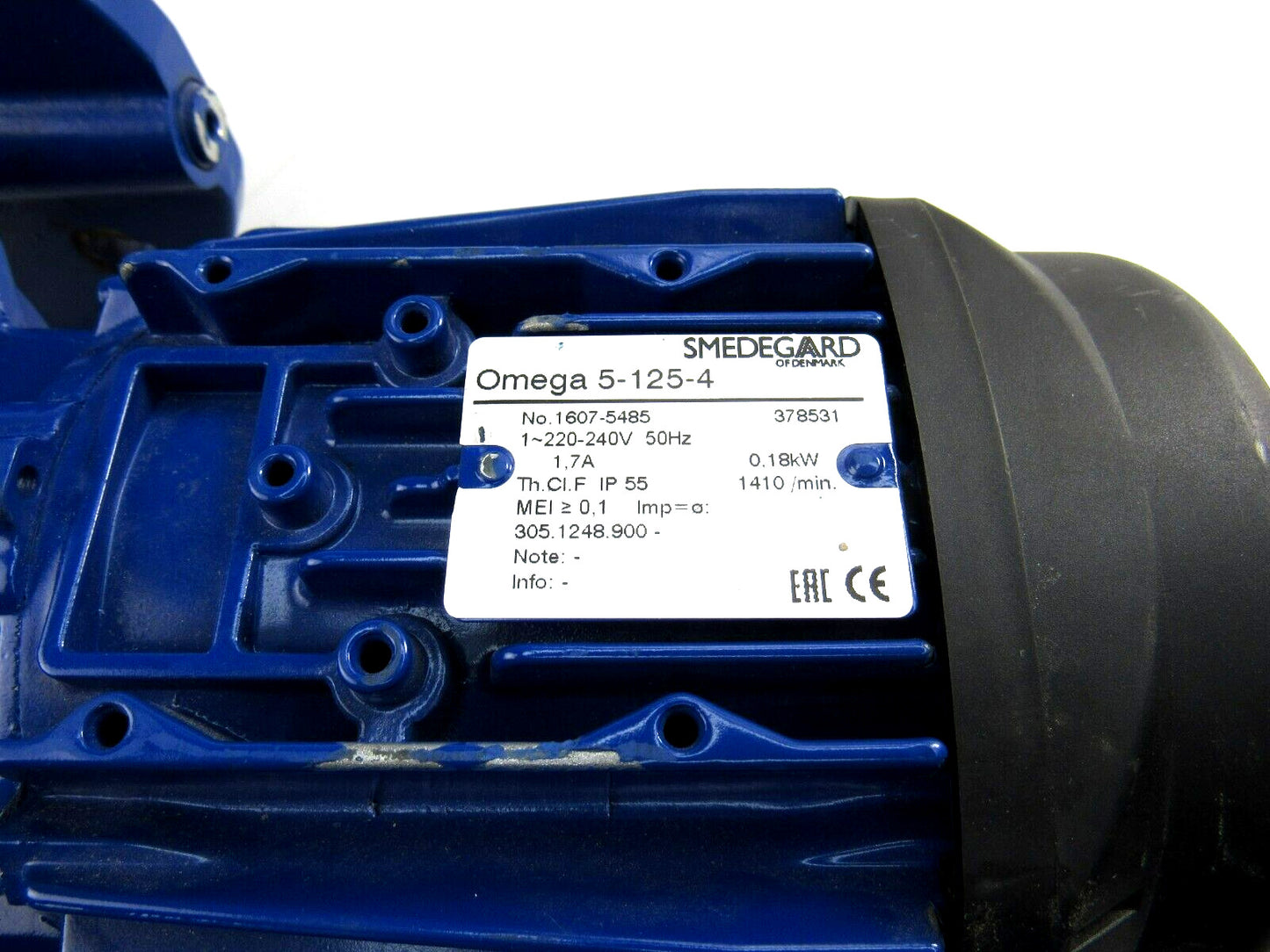 SMEDEGAARD  OMEGA 5-125-4  1607-5485 378531 Glanded Pump