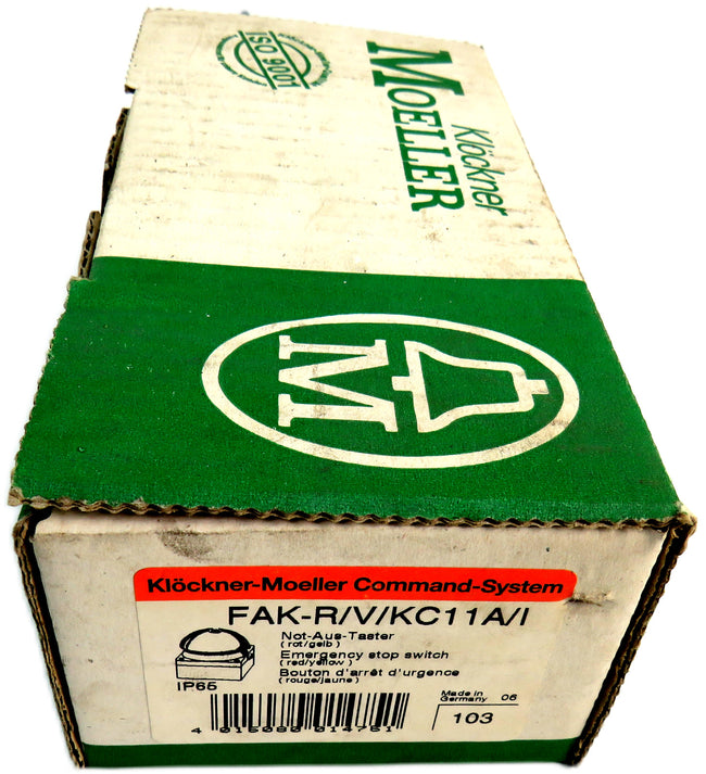 MOELLER eaton fak-r/v/kc11 A/I    New