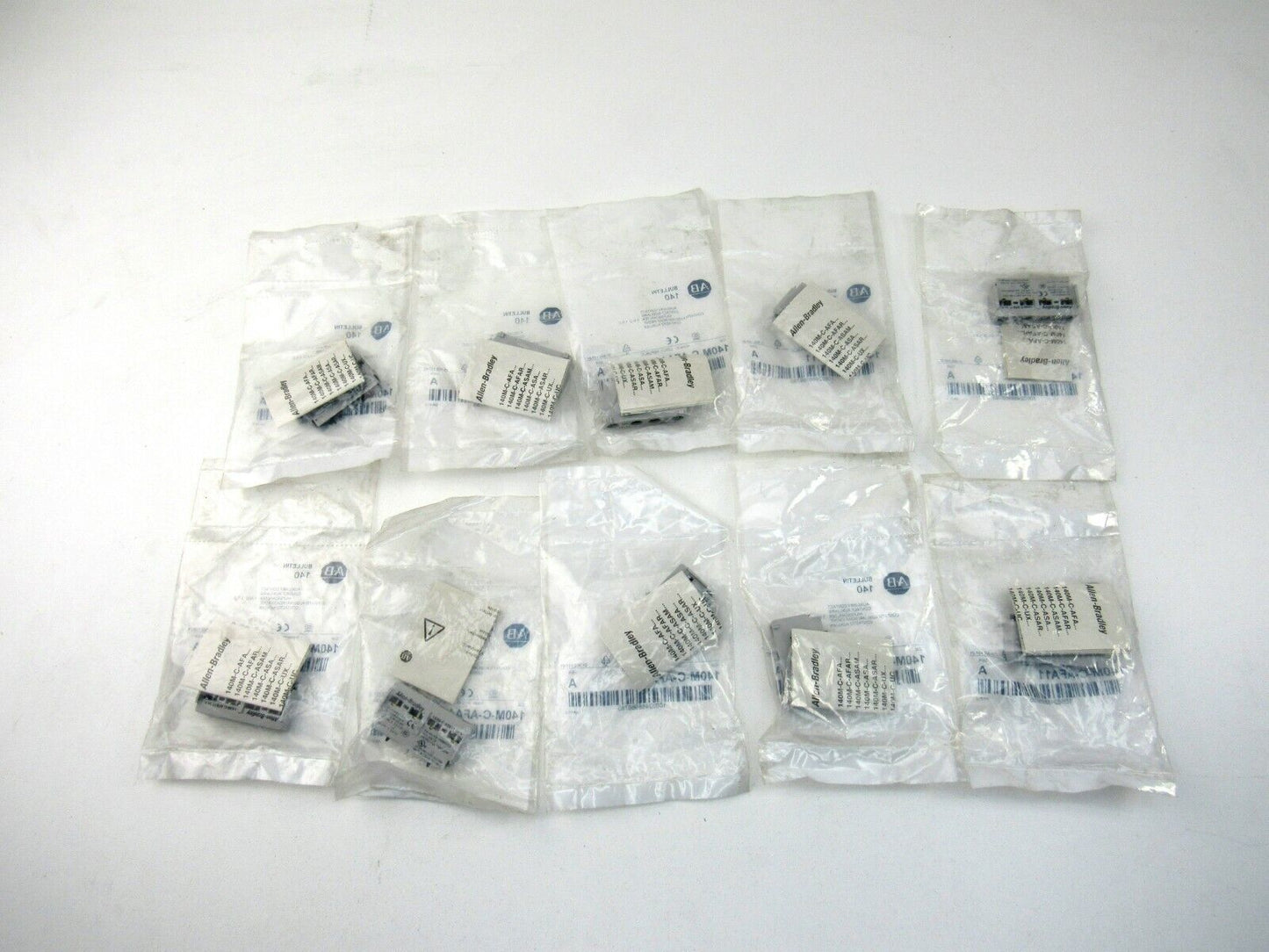 Allen Bradley  140M-C-AFA11 AUXILIARY CONTACT AB  Lot of 10 New