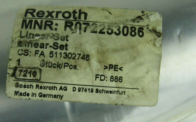 REXROTH R072253086 Bosch Linear Set with Torque-Resistant Linear Bushing