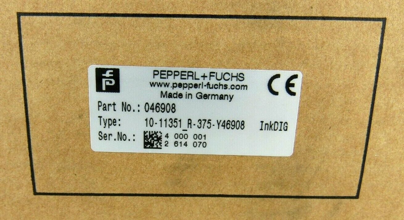 New Pepperl & Fuchs 046908 10-11351 R-375-Y46908