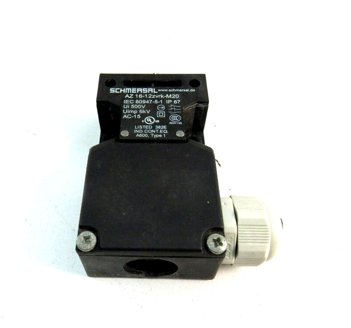 SCHMERSAL AZ 16-12ZVRK-M20 SAFETY INTERLOCK SWITCH