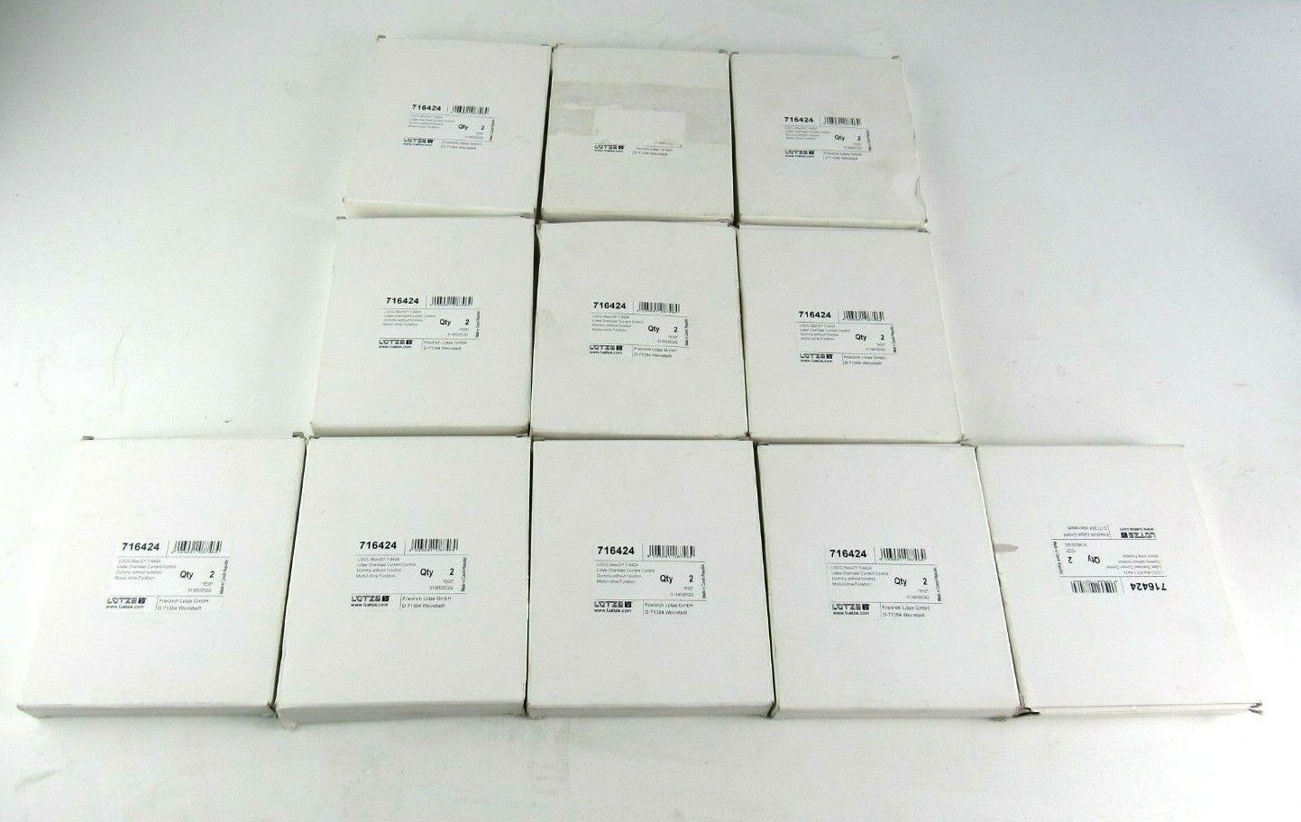 New Lot of 22 x  Luetze Lutze 716424 LOCC-Box-DY 7-6424