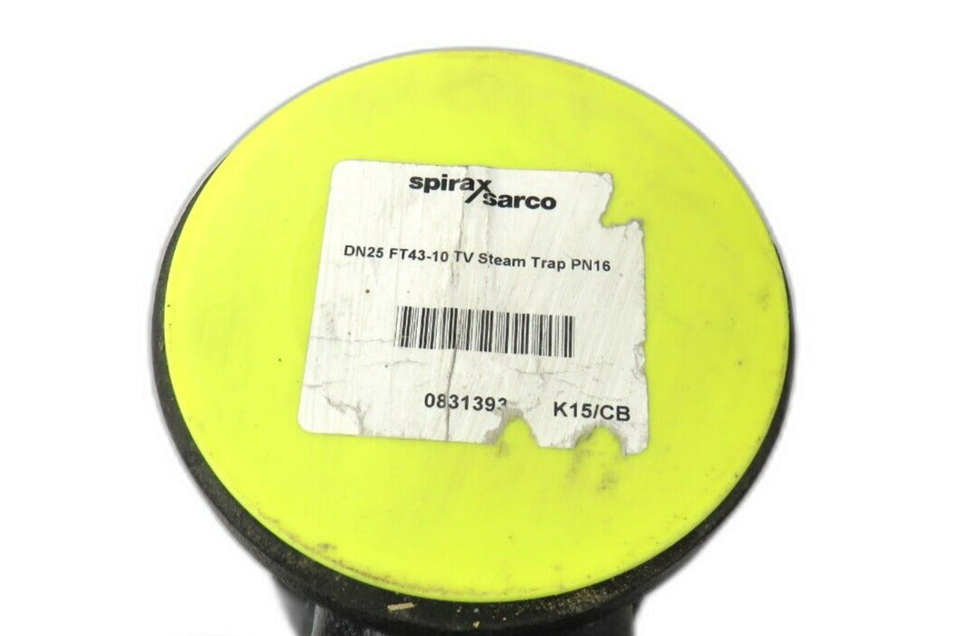 SPIRAX SARCO DN25 FT43-10 TV FT43H-10 STEAM TRAP PN16 BLACK 0831393   New