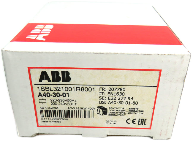 ABB A40-30-01 1SBL321001R8001     New