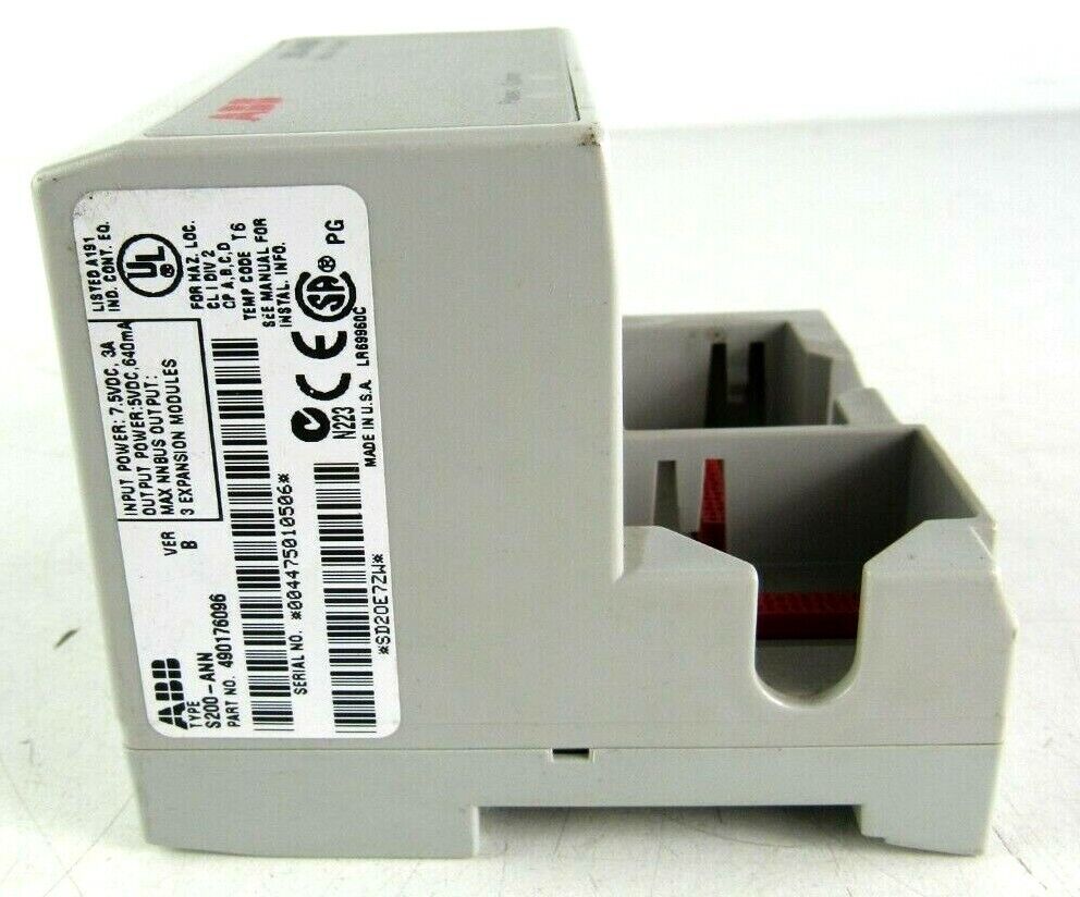 ABB S200-ANN NNbus Adapter 200 ANN 490176096