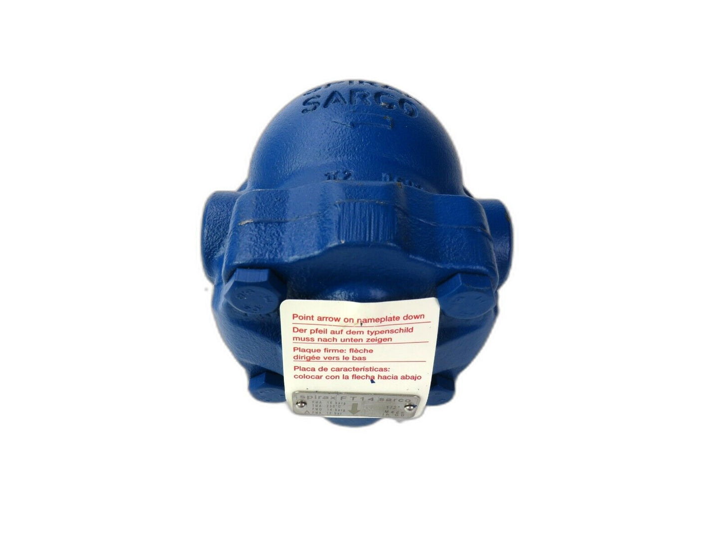 spirax sarco 1440003 ft14  BALL FLOAT STEAM TRAP 1/2 inch pn16 ggg40    New