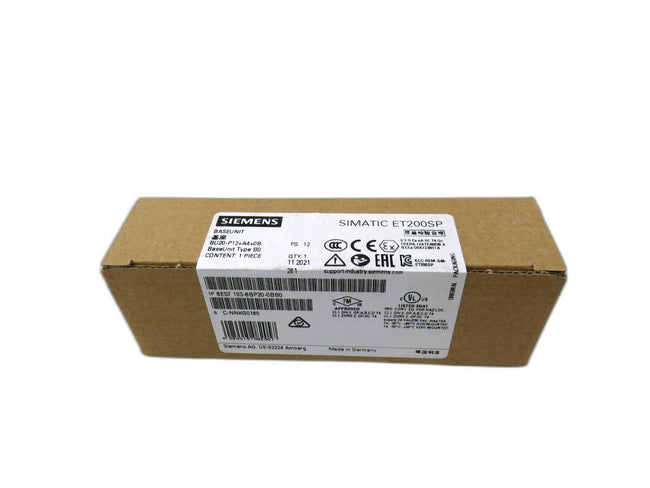 SIEMENS  6ES7193-6BP20-0BB0 6ES7193-6BP20-0BB0     New