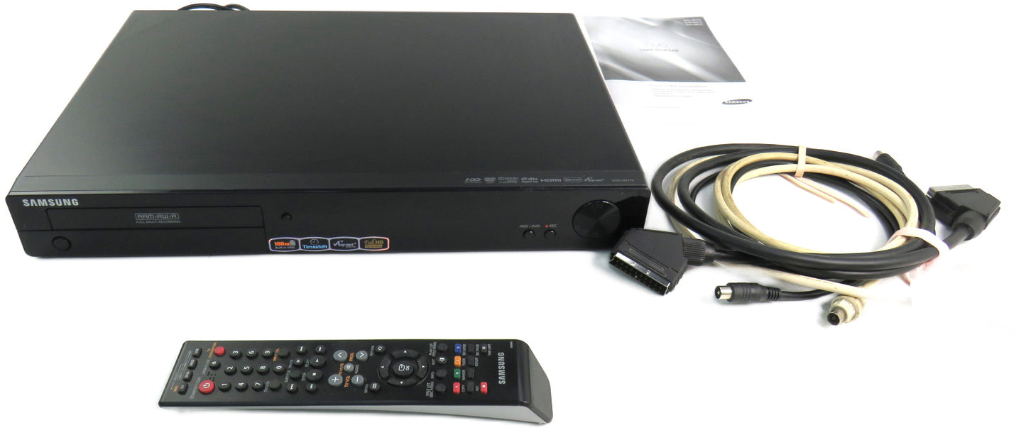 SAMSUNG DVD-HR773 HDD AND DVD RECORDER 160GB HDMI PORT + REMOTE