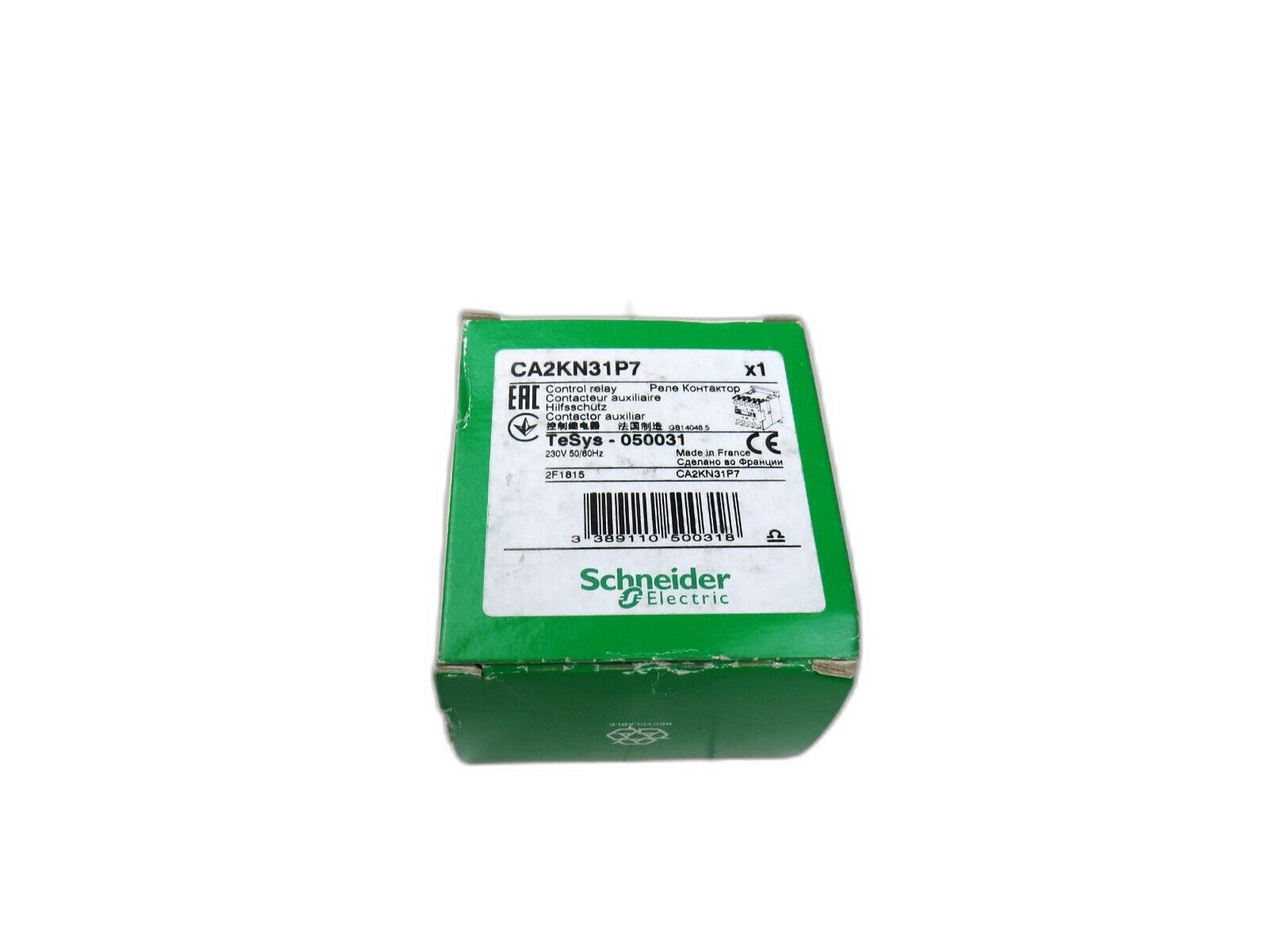 Schneider Electric  CA2KN31P7, 050031, Control Relay Contactor Starter 230v Coil