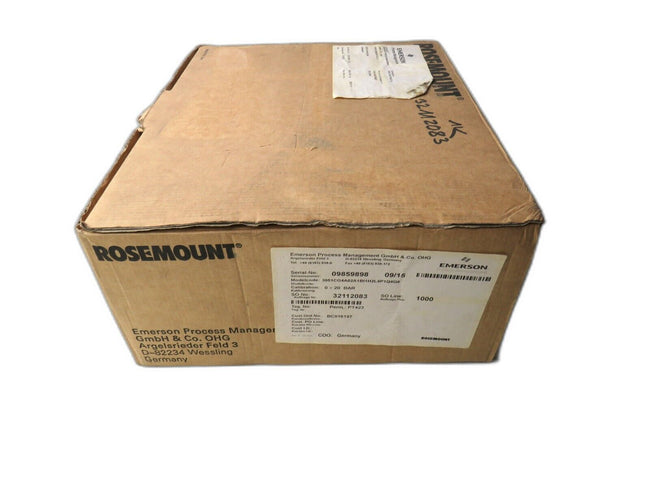 ROSEMOUNT EMERSON 3051CG4A02A1BI1H2L4P1Q4Q8 3051CG4A    New