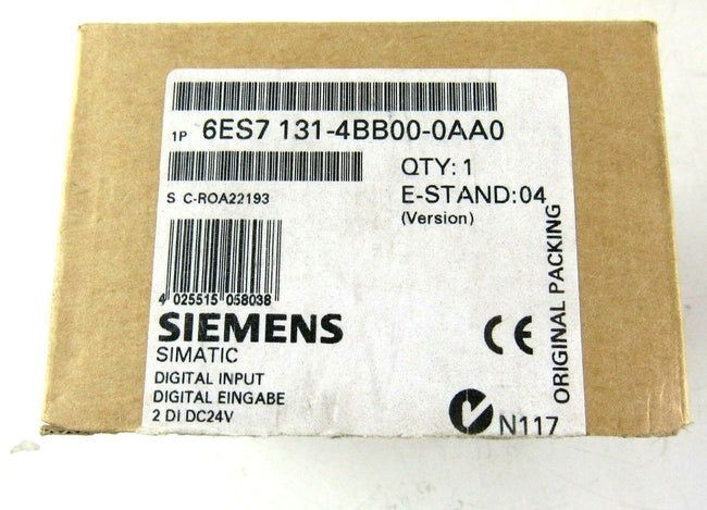 5x NEW Siemens Simatic 6es7 131-4bb00-0aa0 6es7131 5 Piece