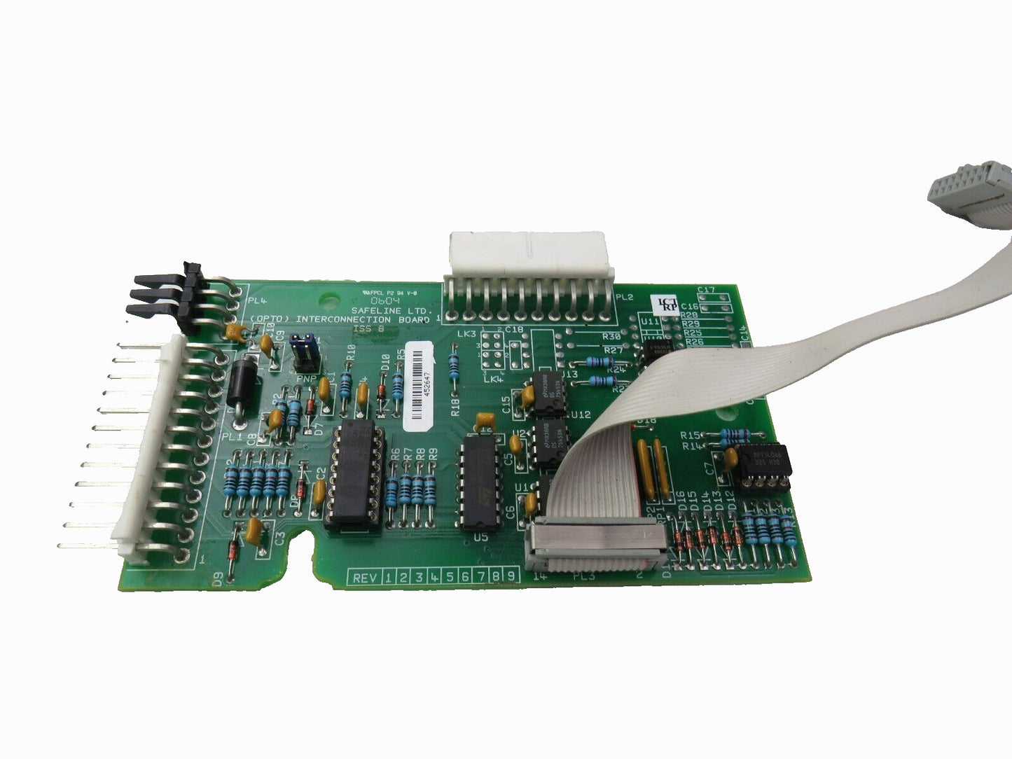 SAFELINE  ISS 8  INTERCONNECTION BOARD  OPTO