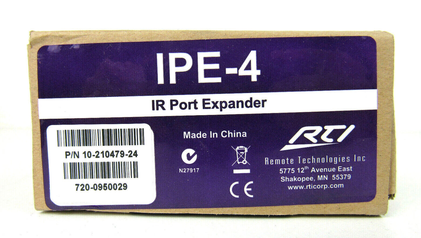 RTI IPE-4 IR port expander New