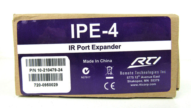 RTI IPE-4 IR port expander New