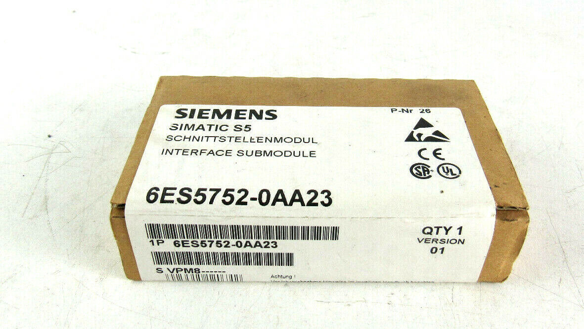 SIEMENS 6ES5752-0AA23  SIMATIC S5