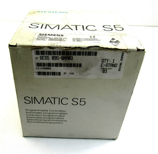 Siemens 6ES5 095 8MA03   New never used