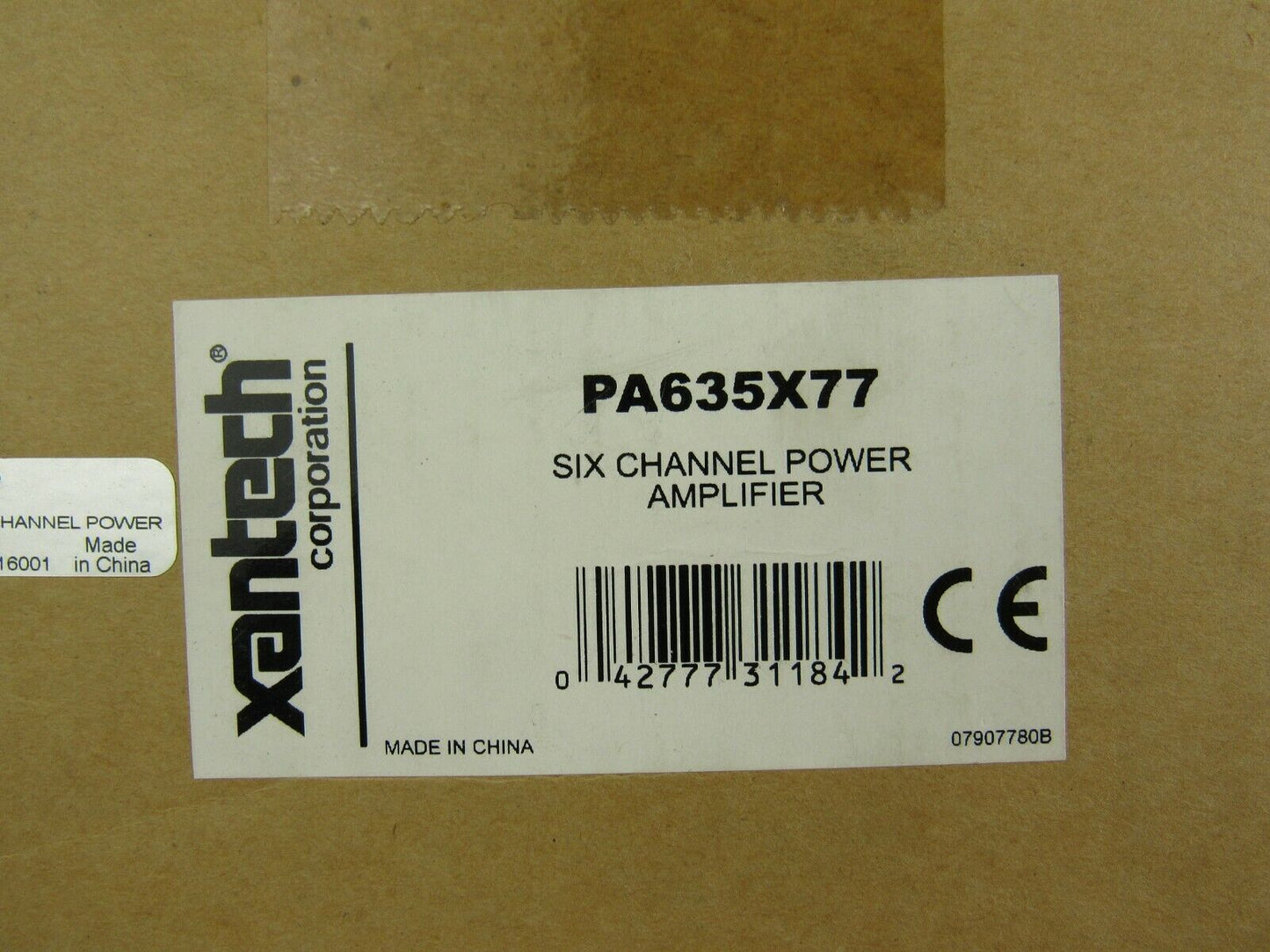 Rare New Sealed Xantech pa635X PA635X77 PA 635X  SIX 6 CHANNEL POWER AMPLIFIER