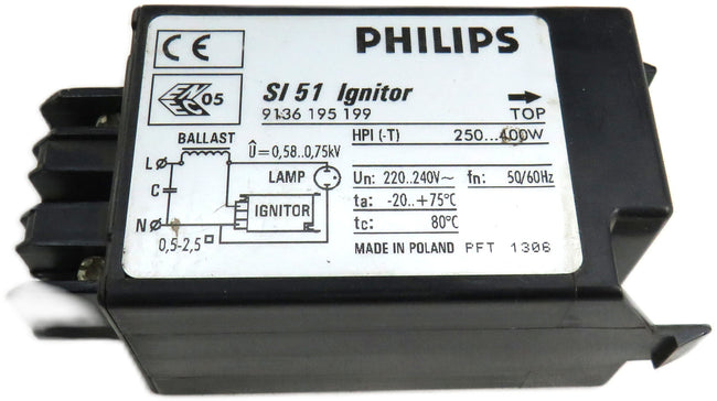 Philips SI 51 si51 Plus Ignitor 220-240V 50/60Hz 9136195199    New