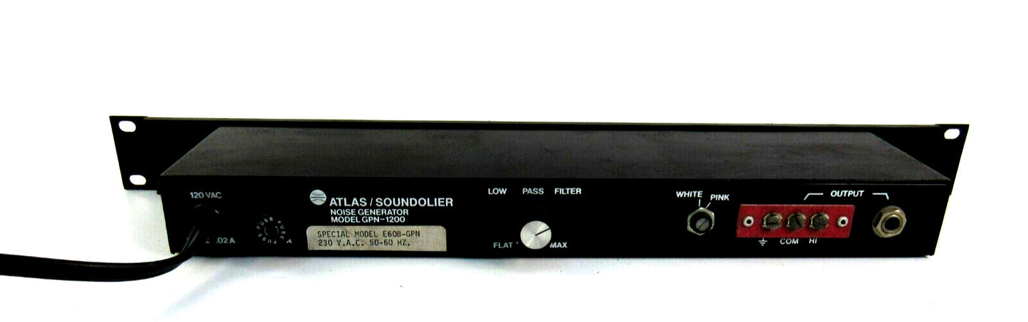 ATLAS/SOUNDOLIER  GPN 1200 NOISE GENERATOR E608-GPN