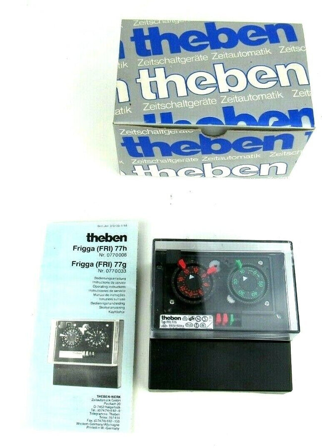 NEW Theben FRI 77H  Analogue cooling timer daily and defrost program