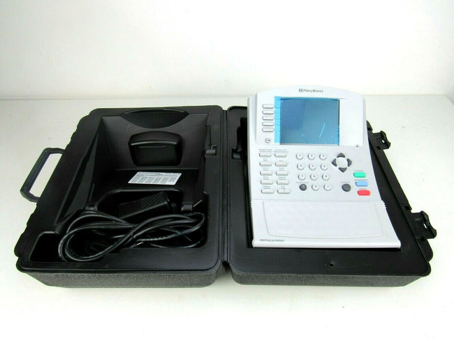 NEW Pitney Bowes Bowes 1D00 Postage Meter w case Postage phone