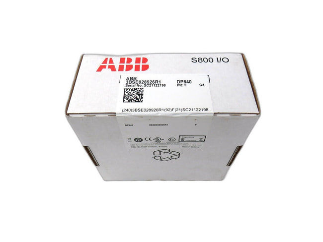 ABB 3BSE028926R1 DP840 S800 I/O   New