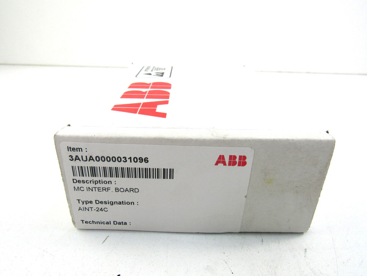 ABB 3AUA0000031096 AINT-24C MC INTERFACE BOARD  New